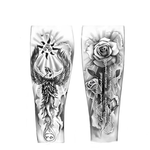 Forearm tattoo design