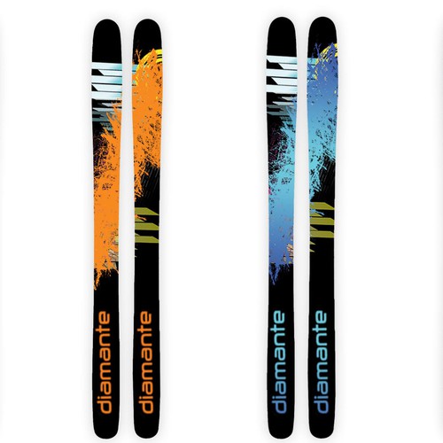 Design Top Sheet for Snow Skis