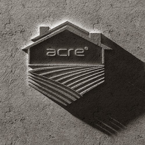 Create a logo for Acre. Building homes, delivering freedom.