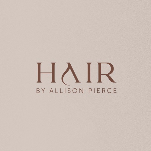 Hairstylist logo needed for complete rebrand—no scissors, no silhouettes, no hair colour images