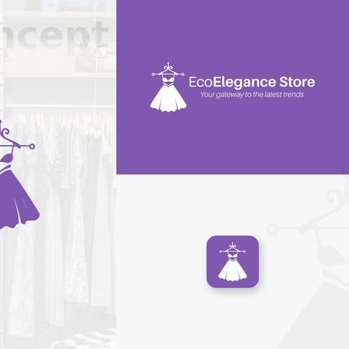 EcoElegance Store Logo Design