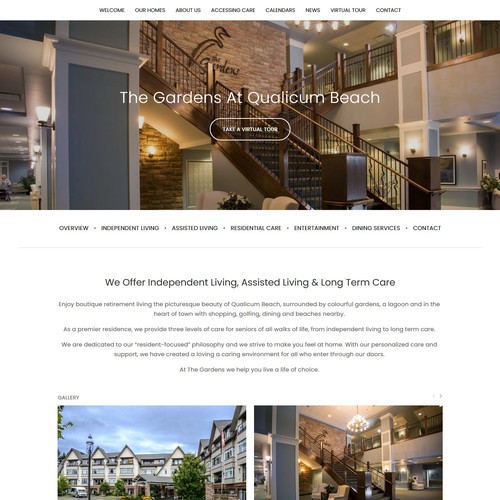 Squarespace Website Redesign - The Care Group 