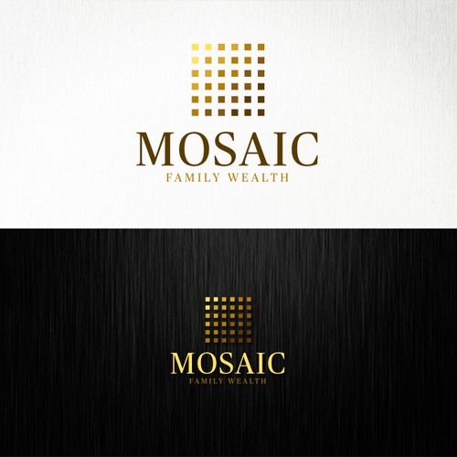 Mosaic Family Wealth Logo (Winning Design)