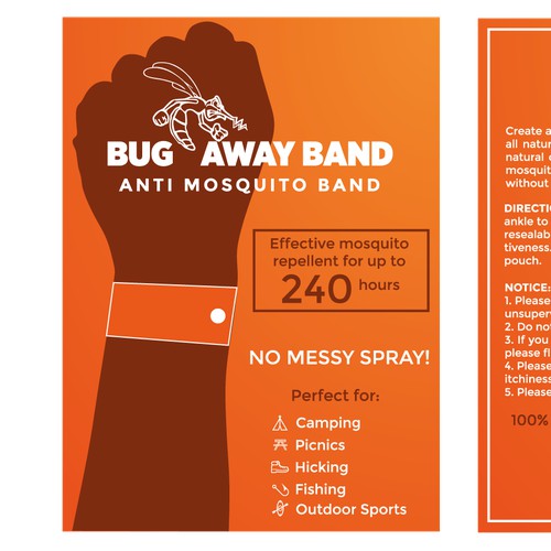 Package for Anti Mosquito Band