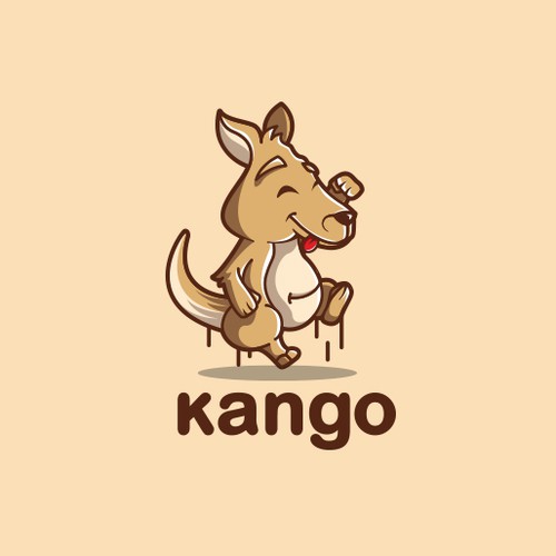 Cute Kangaroo Character