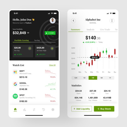  Tradium - Mobile Stock Exchange