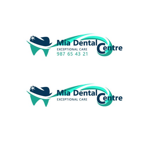 Logo concept for the dental clinic