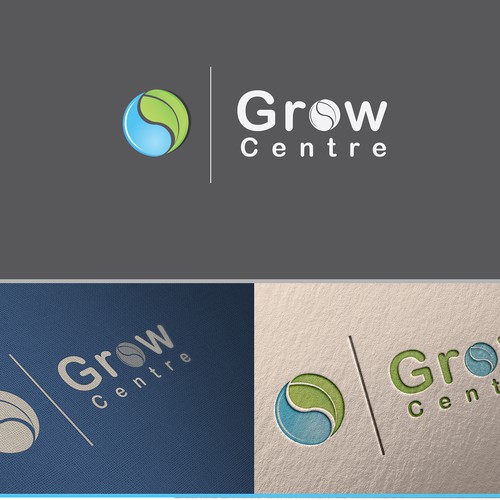 Water/earth yin yang concept for Grow Centre