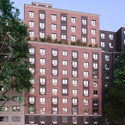 3d Render for Apartment Building in Bronx, NY