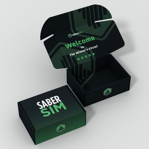 Design a standout mailer box for our sports software company