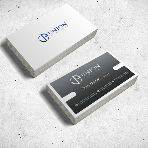 Chicago based Private Equity Company Business Card Design