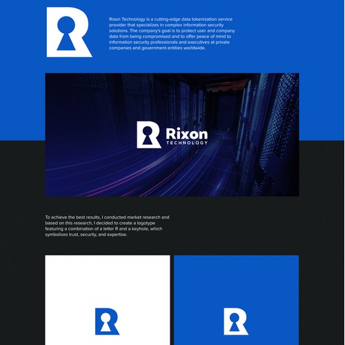 Rixon Technology Logo Design Concept