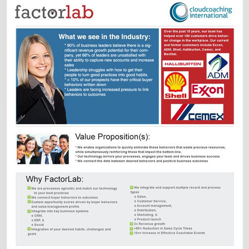 Illustrated Storyboard for FactorLab