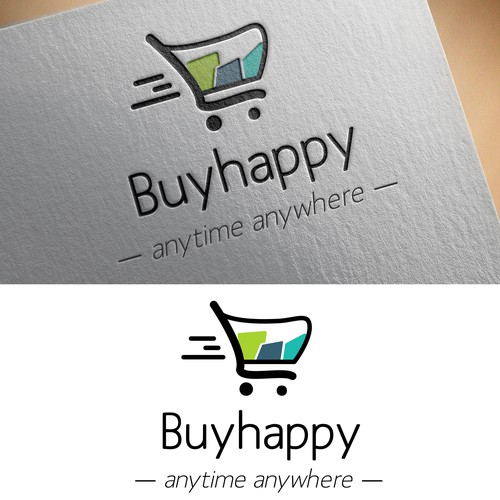 Logo for shopping service