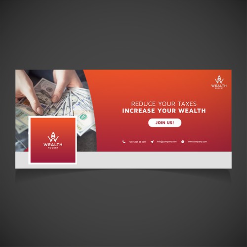 Wealth Rocket Facebook Cover