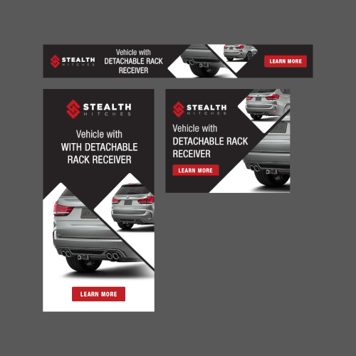 Animated Banner Ads for Stealth Hitches