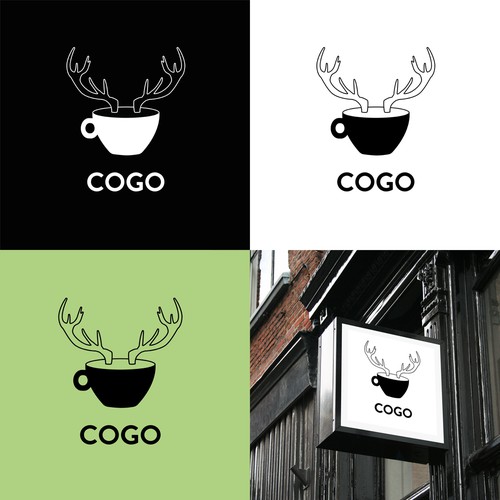 Logo concept for a café