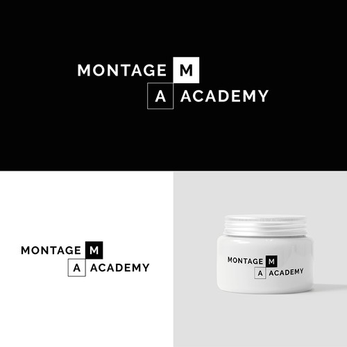 Montage Academy logo design