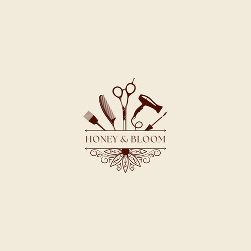 Honey & Bloom Logo Design