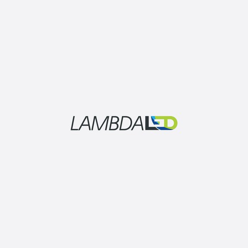 Design a logo for LAMBDA LED