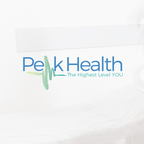 PeakHealth logo design