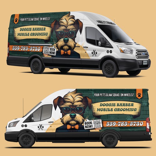 Mobile Grooming van