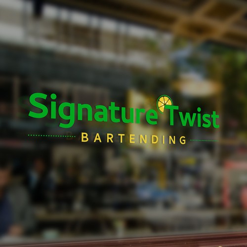 Logo for Signature Twist Bartending