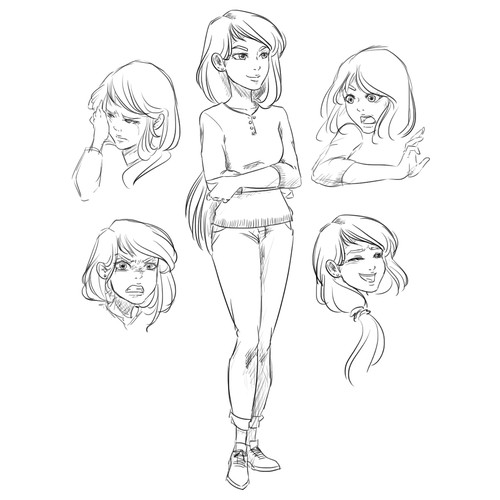 Female Character Design