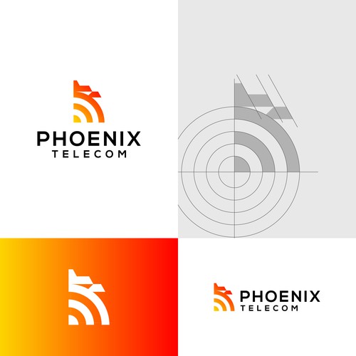 logo concep for phoenix telecom
