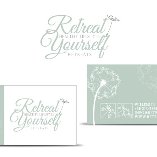 Help RetreatYourself with a new logo and business card