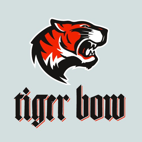 Bold Logo design for cap company Tiger Bow