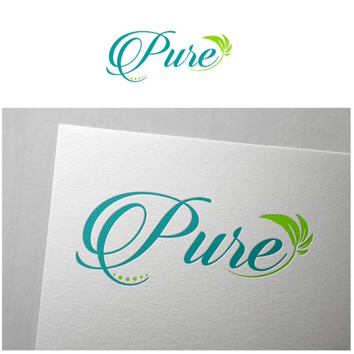 "Canna Health needs a strong new logo for their "Pure" cannabis product line