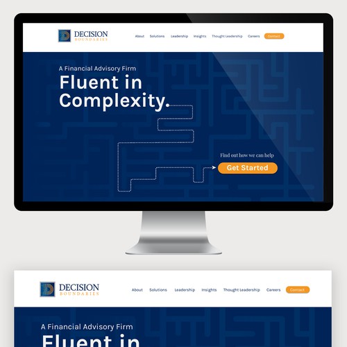 Website design for Decision Boundaries