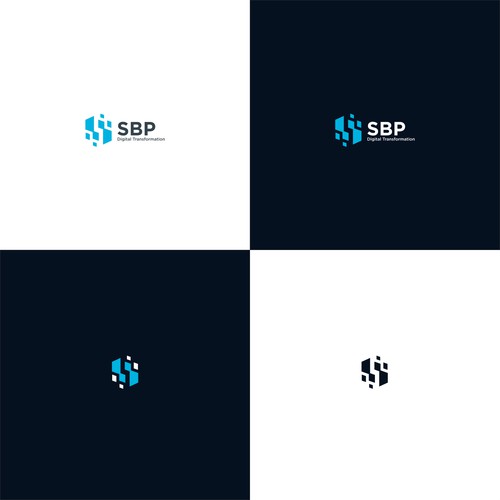 Logo design for SBP Digital Transformation