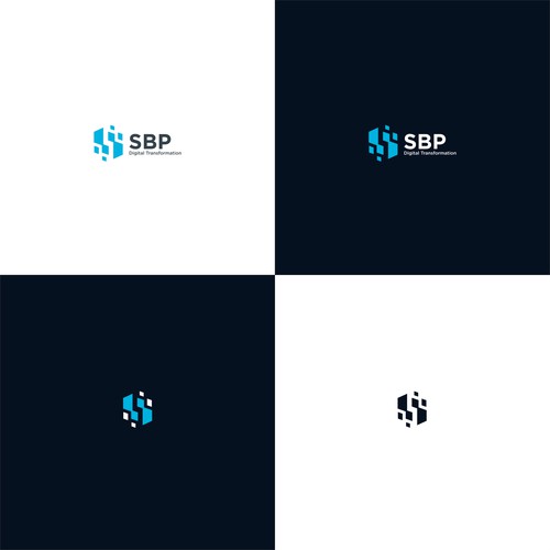 Logo design for SBP Digital Transformation