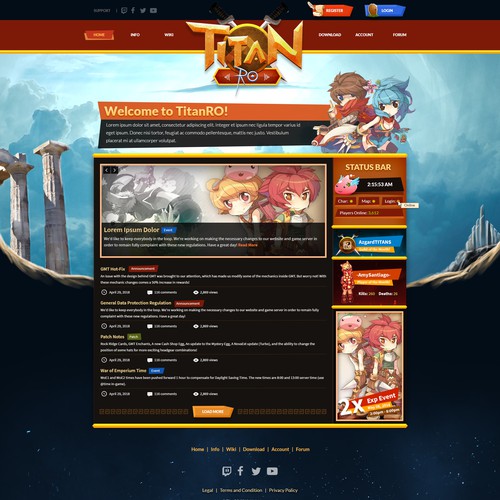 Titan Ro Website