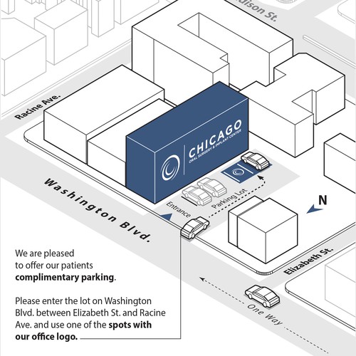 Parking lot map