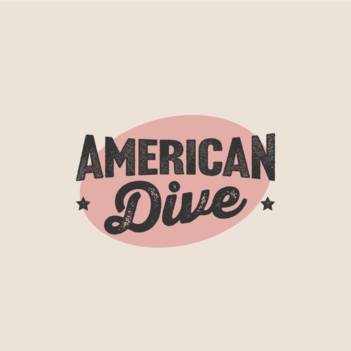 Logo concept for American Dive bar reviewers