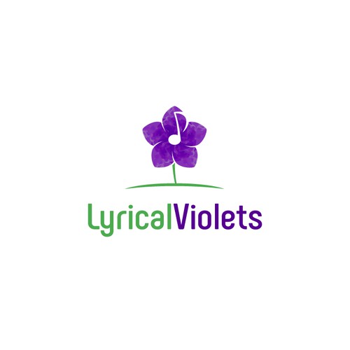 Lyrical Violets Logo