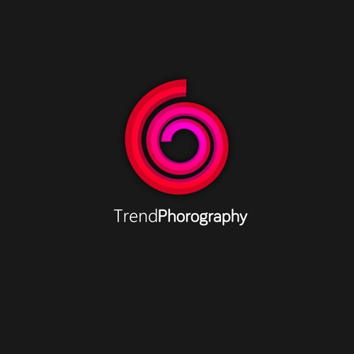 Abstract photography logo