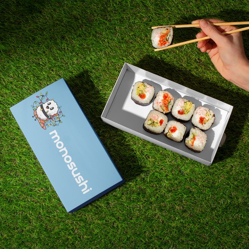 Monosushi - Modern Sushi Restaurant Branding & Packaging