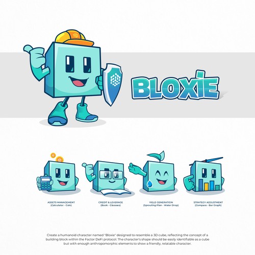 Bloxie Mascot