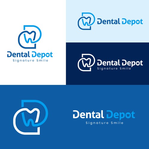 Minimal & Creative Logo for Dental Depot