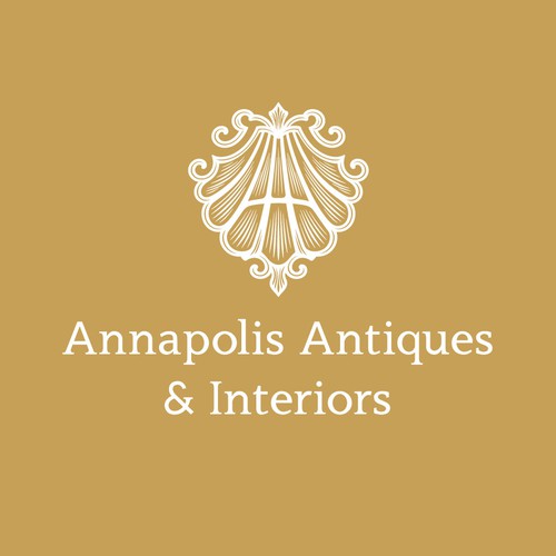 Classic Shell Logo for Annapolis Antiques & Interiors