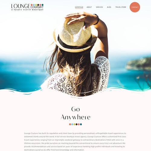 Luxury Travel Agency Website