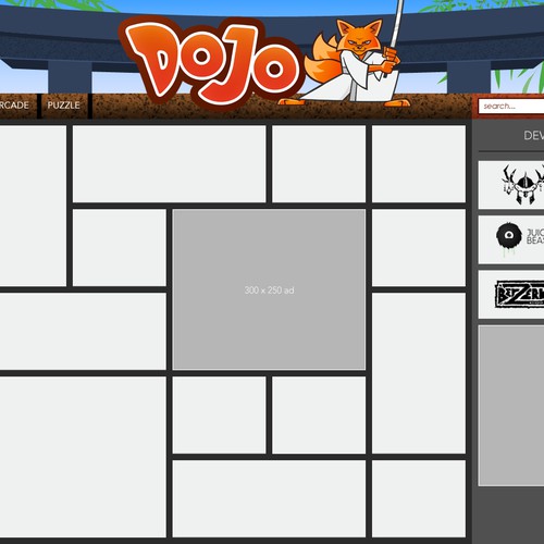 Casual gaming portal seeks fun, modern, and engaging web design [Dojo.com]