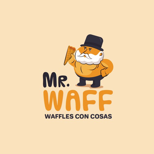 Logo character for waffle house