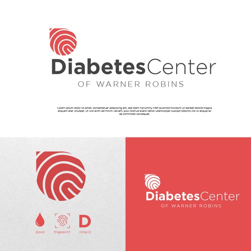 Logo concepts for Diabetes Center of Warner Robins