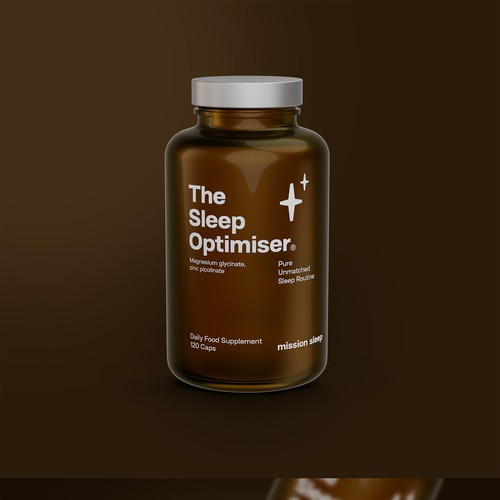 Label design concept for the sleep optimiser