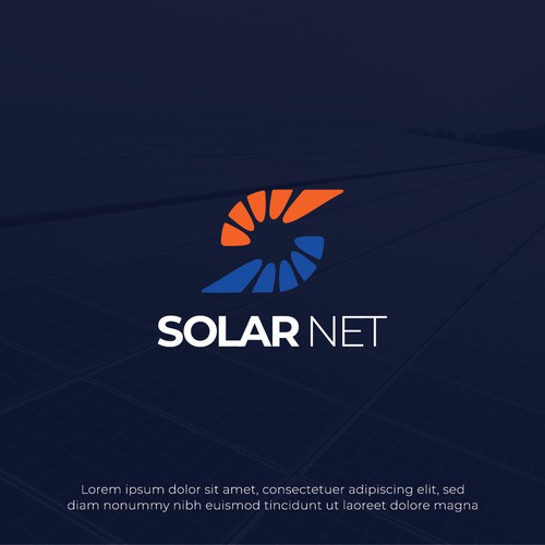 Logo for a company specialized in the cleaning of photovoltaic panels.